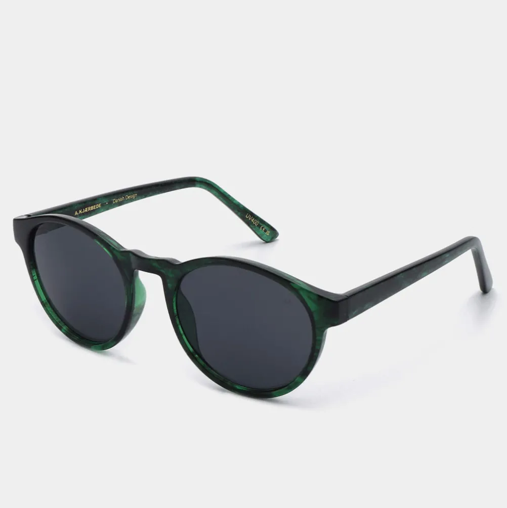 A.KJAERBEDE Marvin Green Marble Transparent