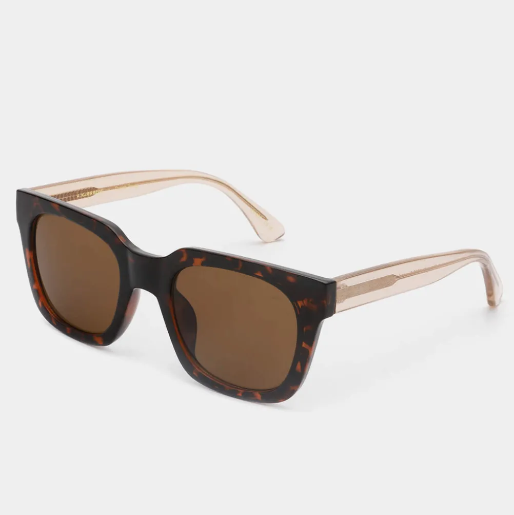 A.KJAERBEDE Nancy Demi Tortoise