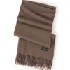 AND COPENHAGEN Cashmere Tørklæde Dark Coffee