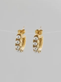 AND COPENHAGEN Esme Perle Hoops