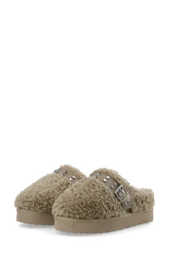 BIANCO MEDINA Varm Flatform Slip-In Taupe