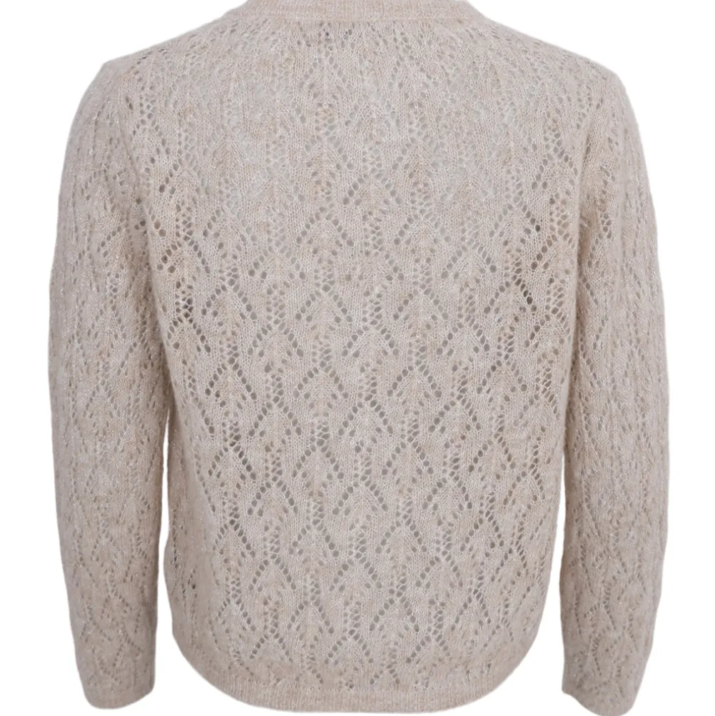 BLACK COLOUR Bcdell Pin Cardigan Nature