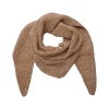 BLACK COLOUR Bckitty Triangle Scarf Latte
