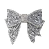 BLACK COLOUR Elvira Broche Silver