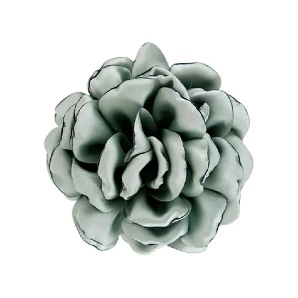 BLACK COLOUR Fiora Brooch Dust Green