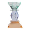C'EST BON Lysestage 301.984.91 Mint/violet/oliven 12x6x6 cm.