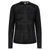 CO' COUTURE Narnia Lace Blouse Black
