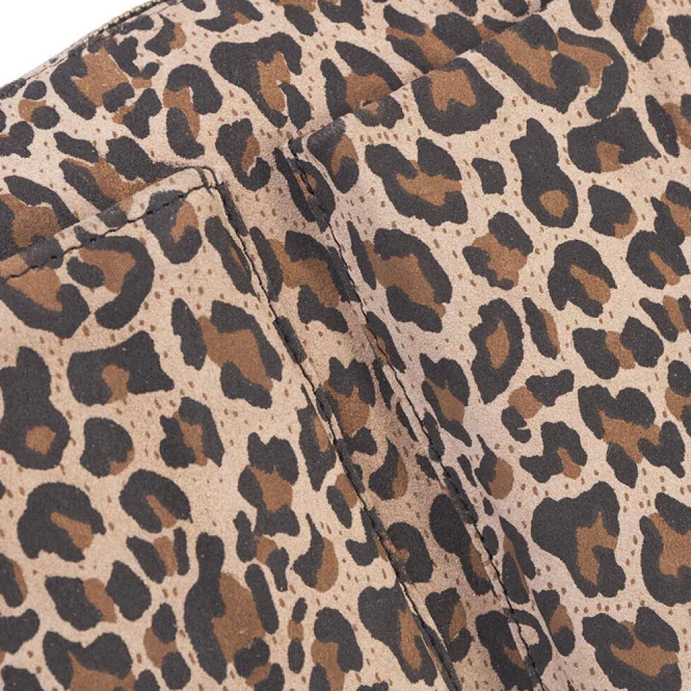DEPECHE Lædertaske 16200 Leopard