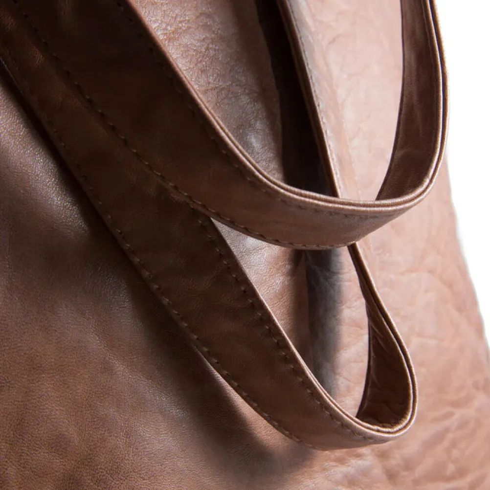 DEPECHE Shopper Chestnut