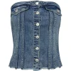 IVY COPENHAGEN Janice Corsage Top Wash Lunel