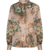 KARMAMIA Cornelia Shirt Daisy Mocha