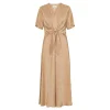 KARMAMIA Faye Dress Art Deco Rouge