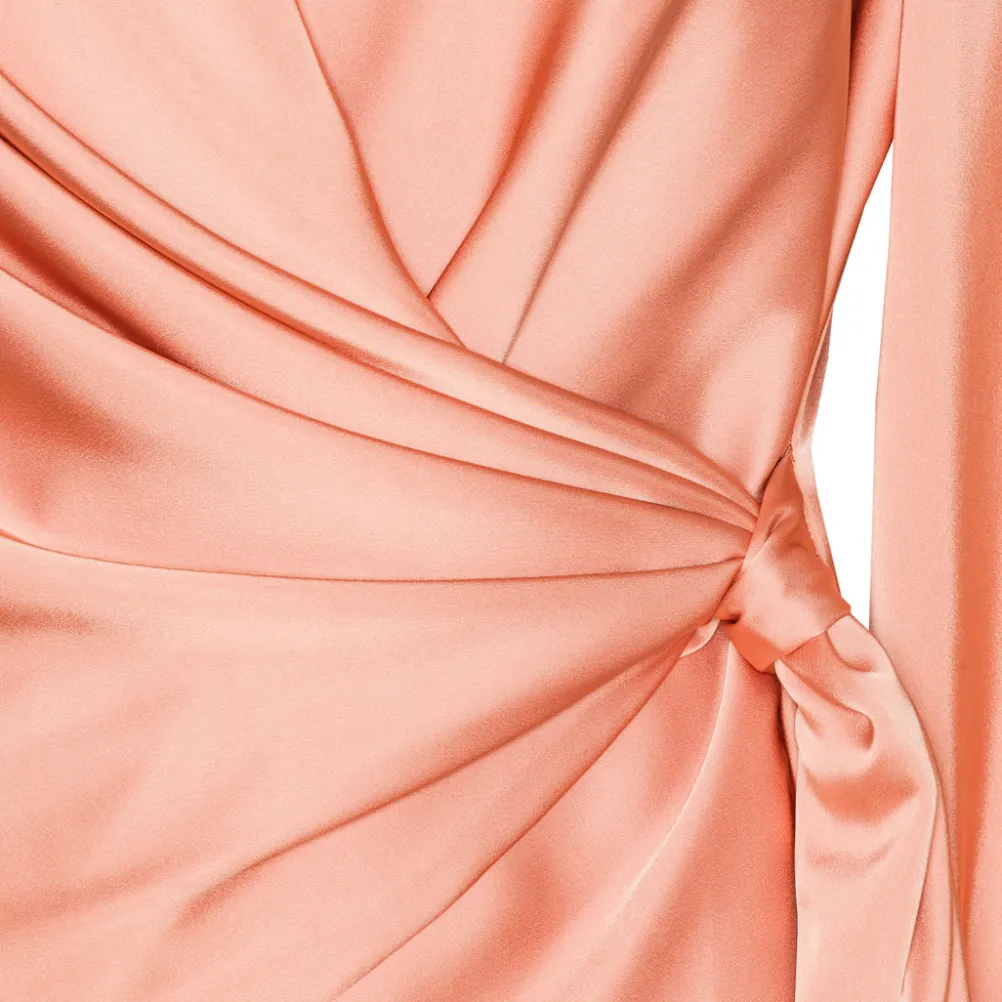 KARMAMIA Ines Blouse Semi Rich Peach