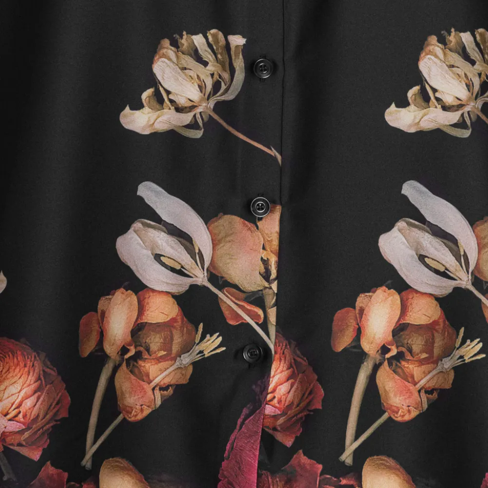 KARMAMIA Joseph Shirt Black Blossom