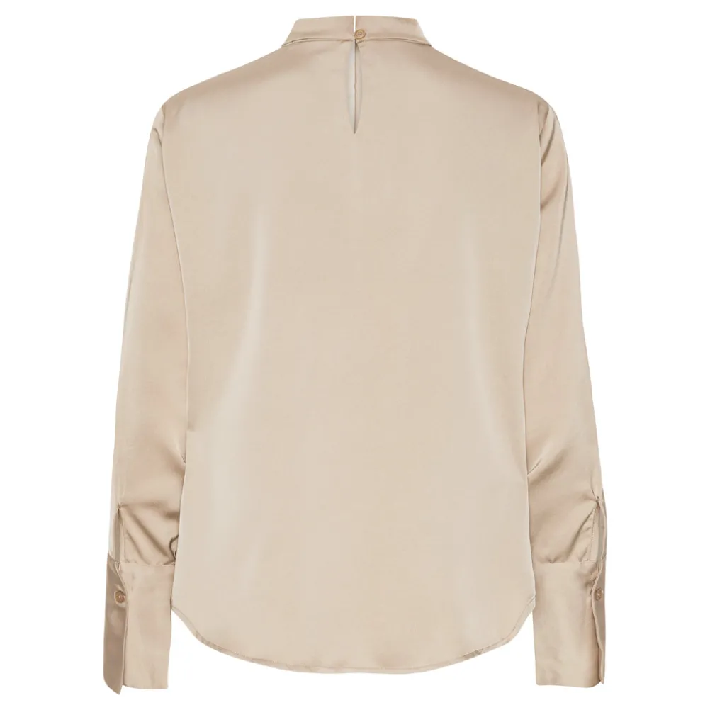 KARMAMIA Tara Blouse Hammered Blush