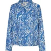 LOLLYS LAUNDRY Chloe Shirt LS Blue