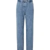 LOLLYS LAUNDRY Mona Slim Fit Pant Light Blue