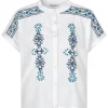 LOLLYS LAUNDRY Mya Shirt SS White