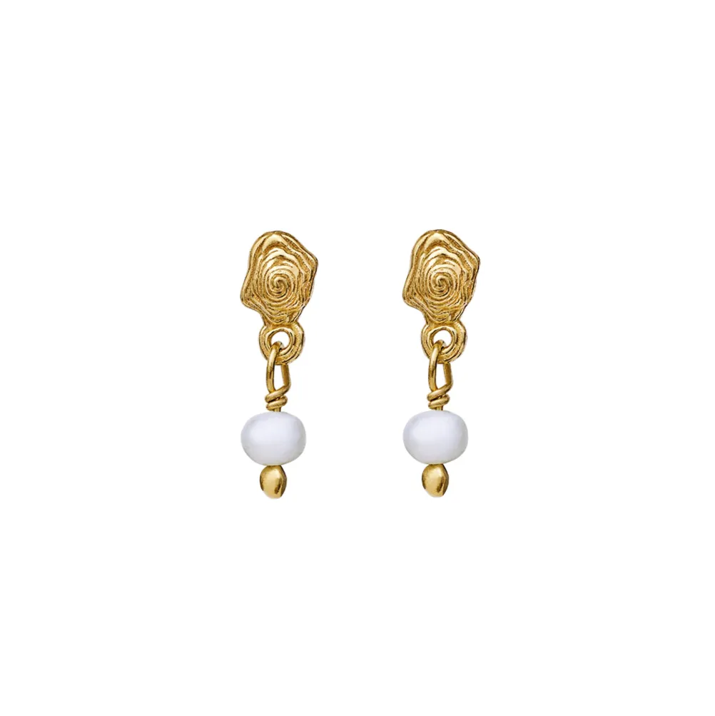MAANESTEN Pippa Earrings (guld/sølv)