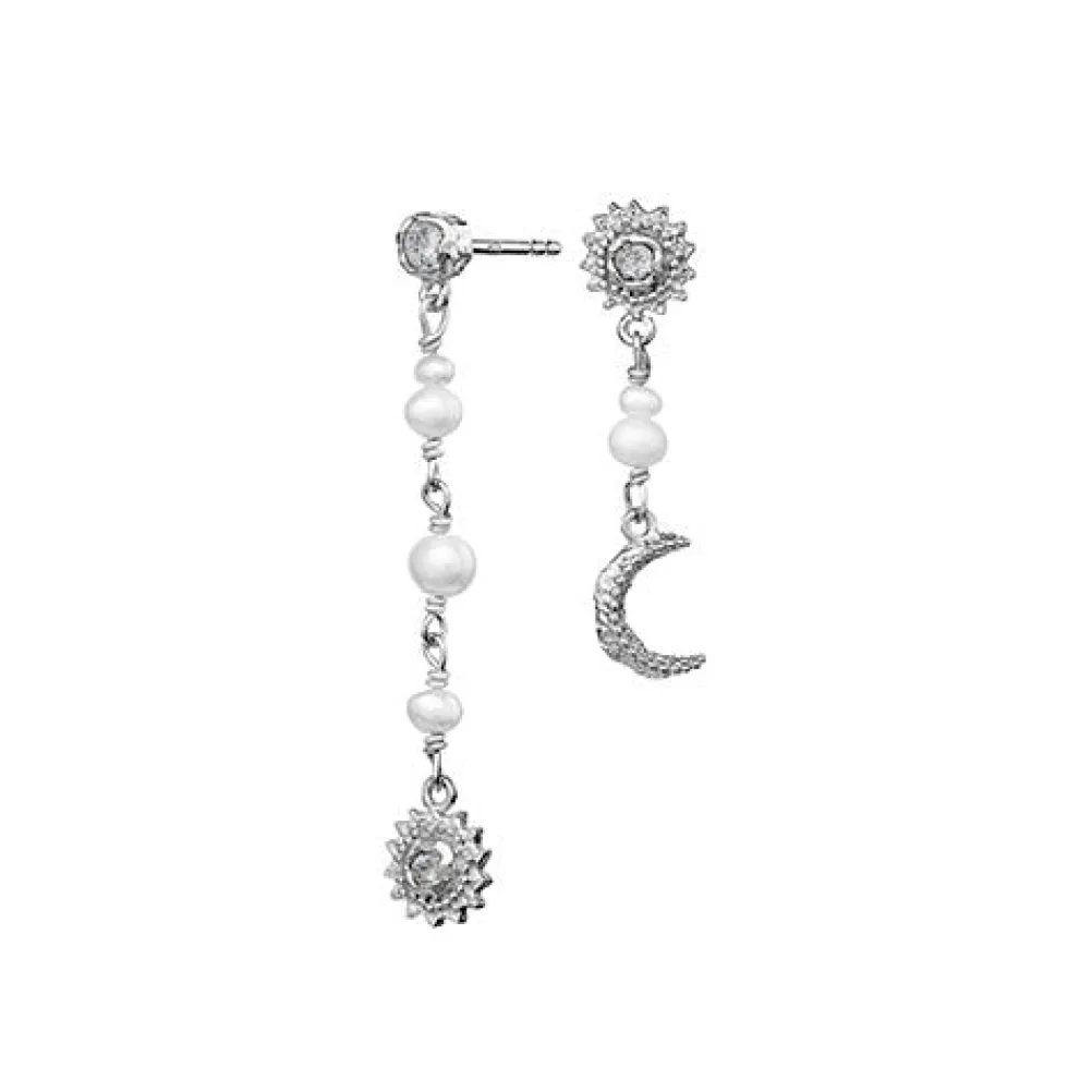 MAANESTEN Sunniva Earrings Guld/Sølv