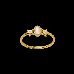 MAANESTEN Ula Ring (guld/sølv)