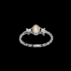 MAANESTEN Ula Ring (guld/sølv)