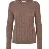 O'TAY Anna Blouse Brownstone
