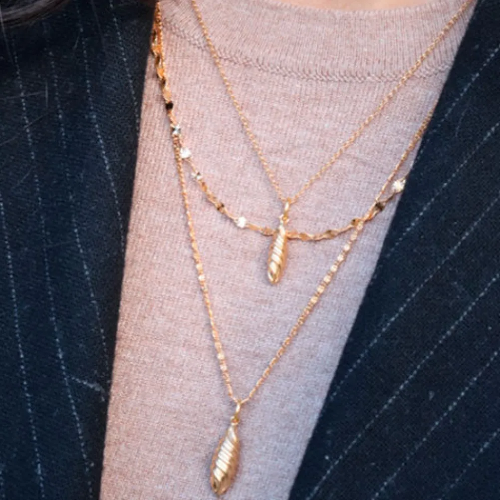 PICO COPENHAGEN Emery Grande Halskæde (guld/sølv)