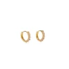 PICO COPENHAGEN Suede Hoops Powder