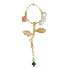 PLISSÉ COPENHAGEN Verona Hoop Earring Coral