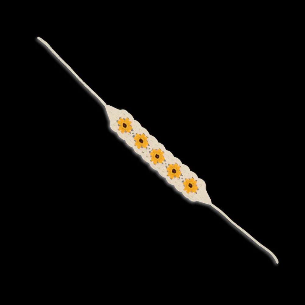 SUI AVA Bohemian Headband Yellow Sunflower