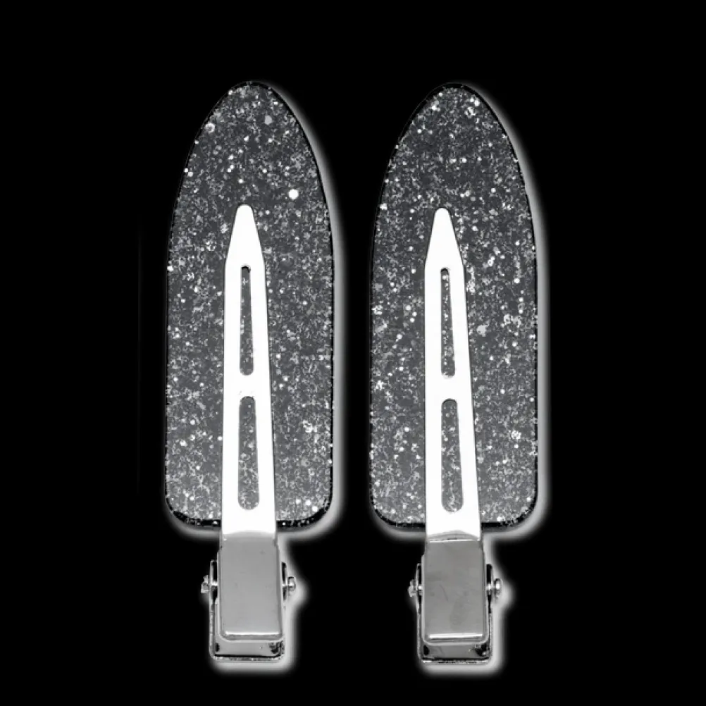 SUI AVA Elizabeth Clips Black Diamond